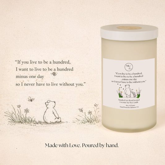 Winnie The Pooh Minus One Day Candle