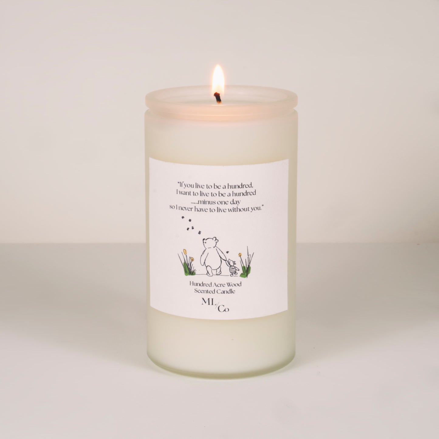 Winnie The Pooh Minus One Day Candle